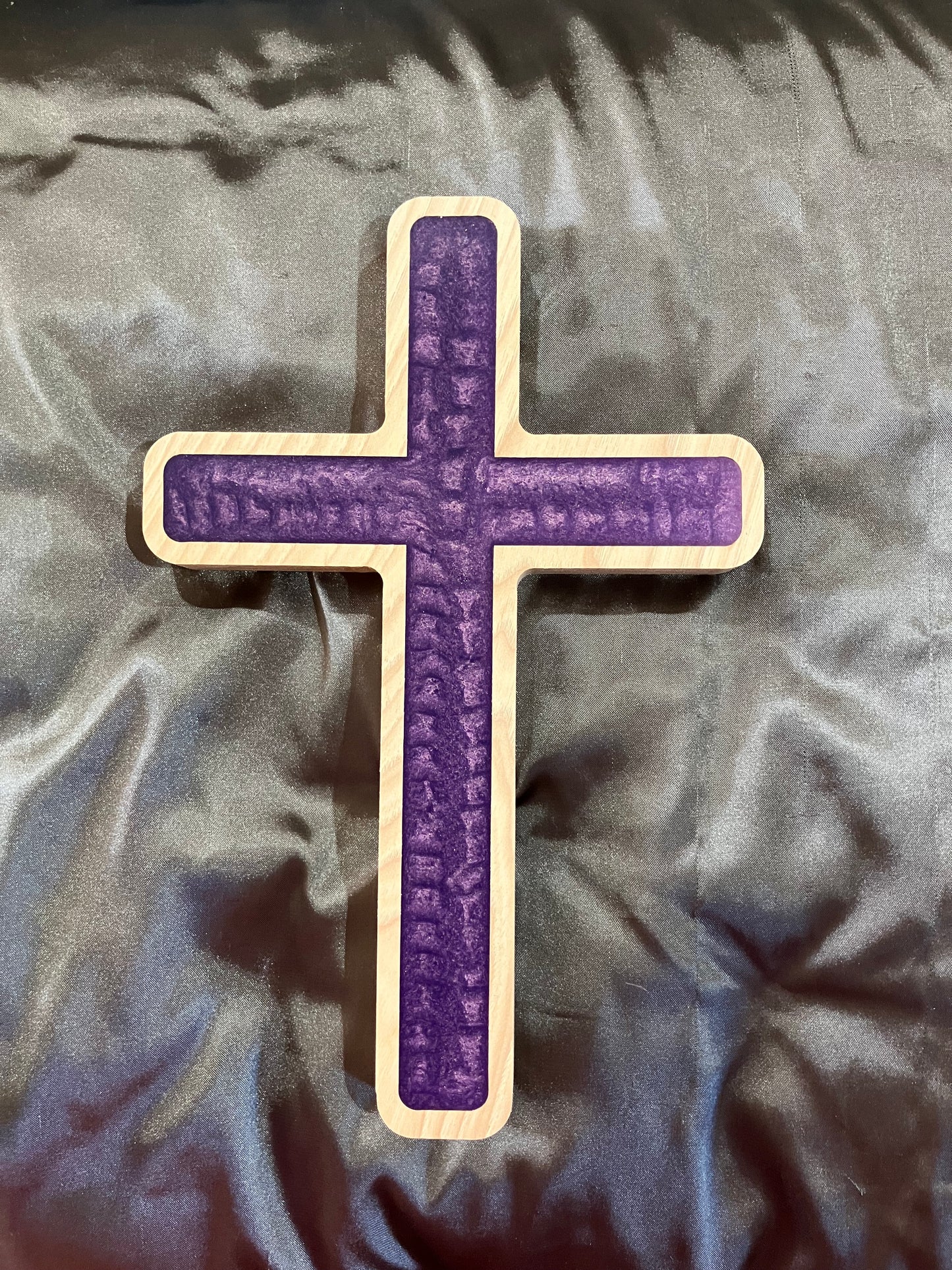 Purple cross