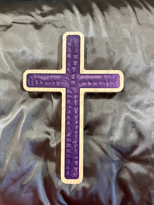 Purple cross