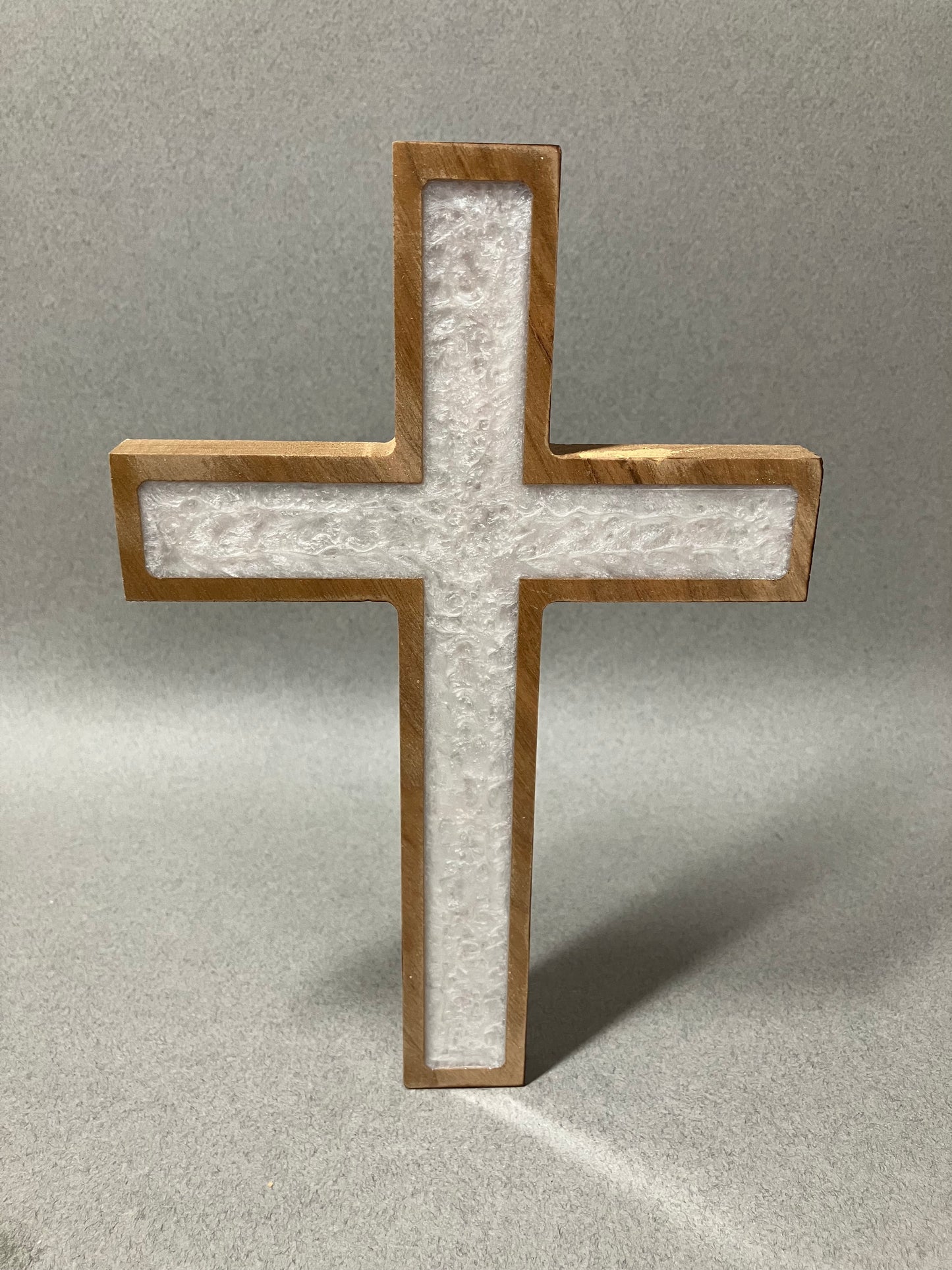 Cherry and pearl cross