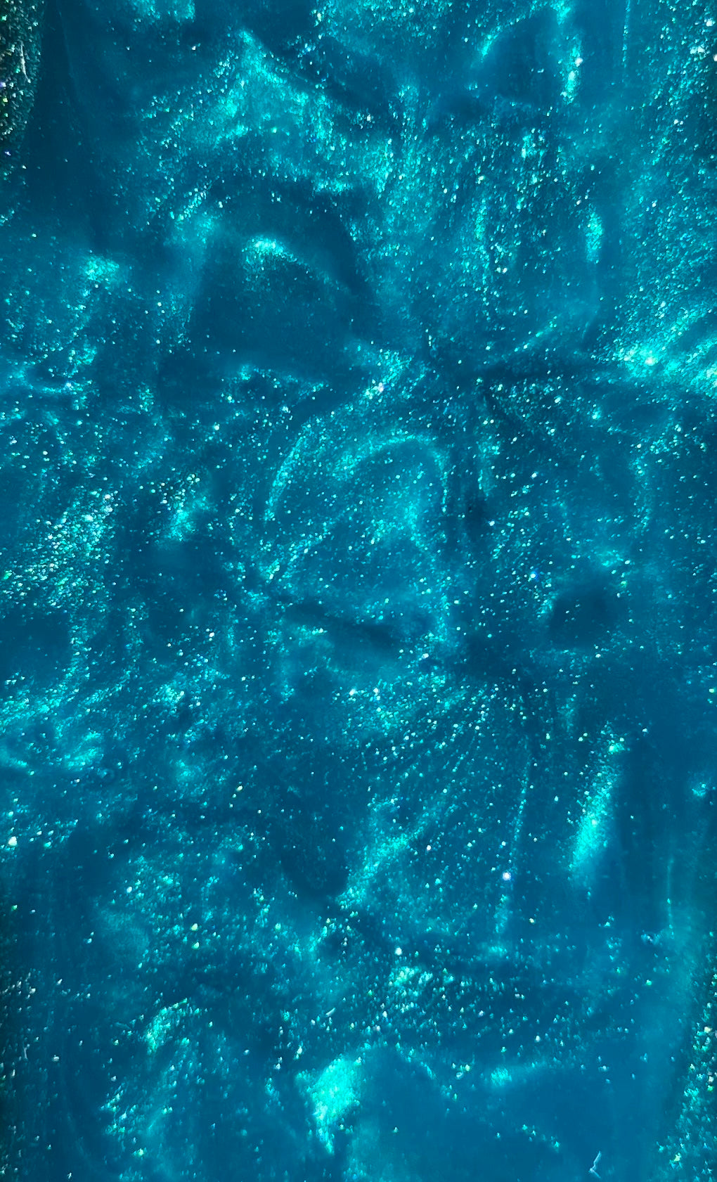 Pecan/Hickory aqua cross